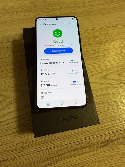 Vand Sau Schimb Samsung Galaxy S22 5G Phantom Black 128Gb Dual Sim