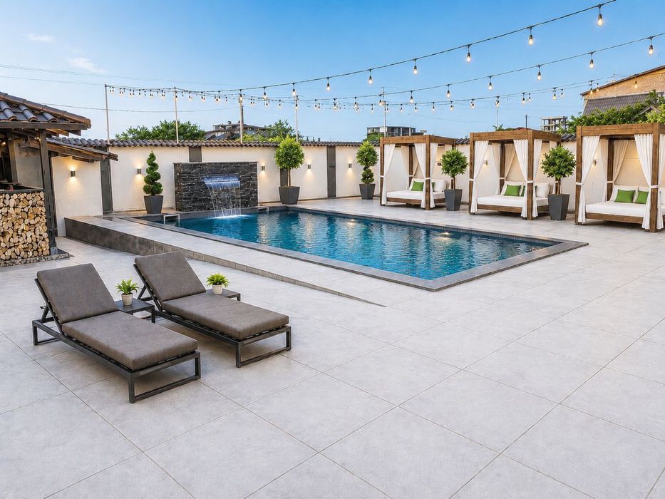 Vila! PISCINA!! Cazare intr-o pensiune moderna cu 12 camere !