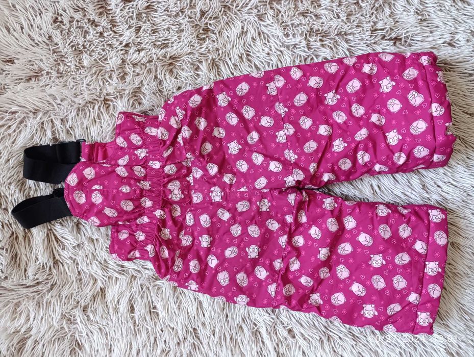 Детски ски панталон гащеризон 18 месеца