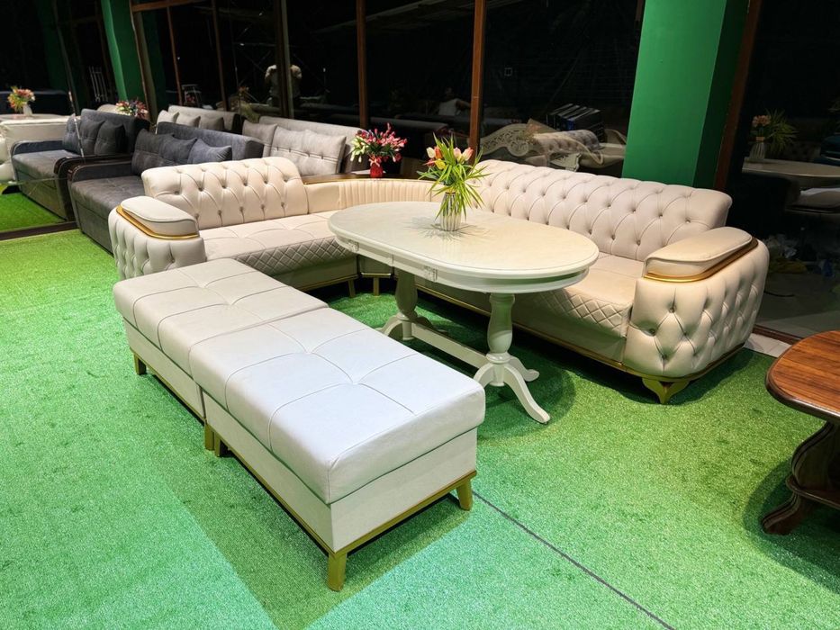 Мяхки мебел угалок