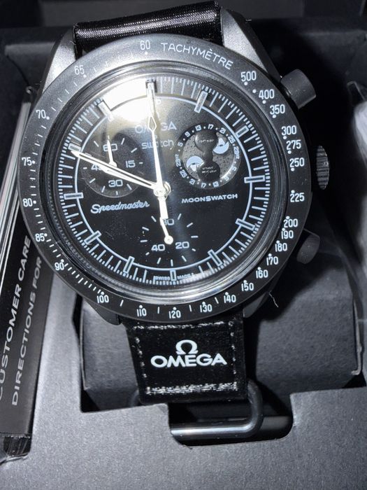 Omega Swatch Mission to the Moonphase