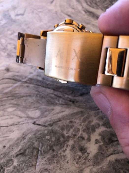 Ceas ARMANI EXCHANGE editie limitata placat cu 18k