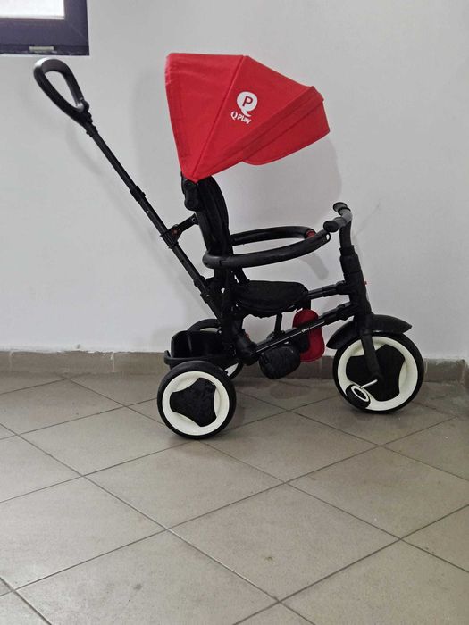 Tricicleta pliabila Qplay Rito+ Rosu