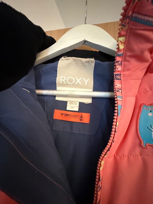 Geaca Roxy iarna copii ski 10 k, 6-7 ani
