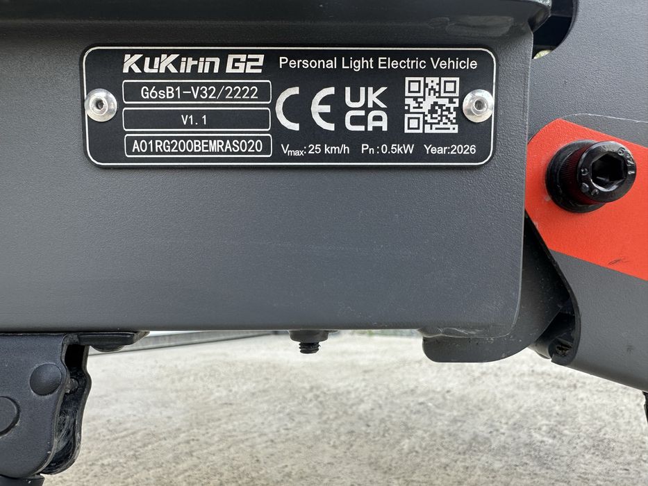 Trotineta Kukirin G2 2026