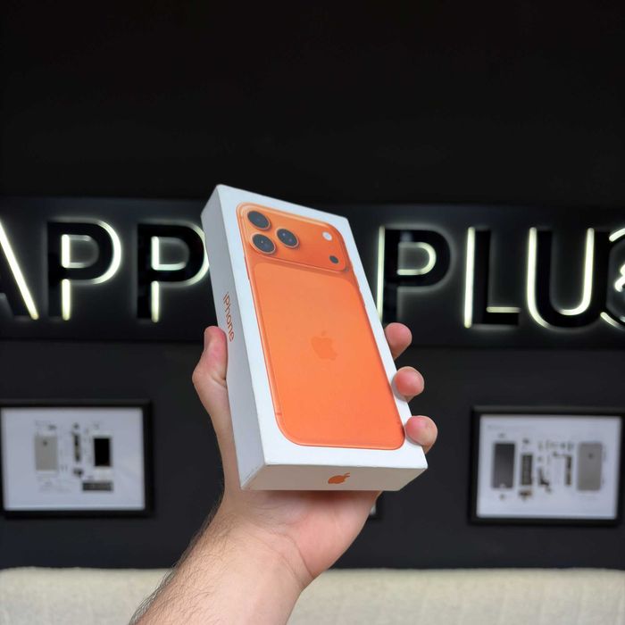 iPhone 17 Pro Max 256Gb Cosmic Orange Nou/Sigilat Baterie + 24 Luni Garanție/ Apple Plug