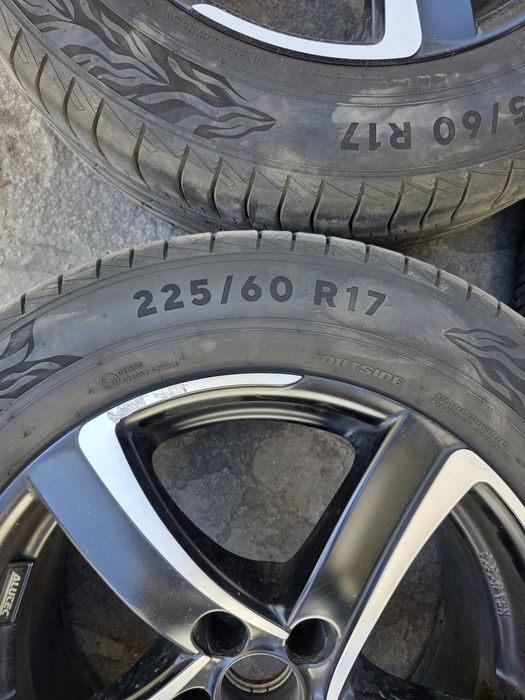 Диски с шинами Subaru 225/60/R17