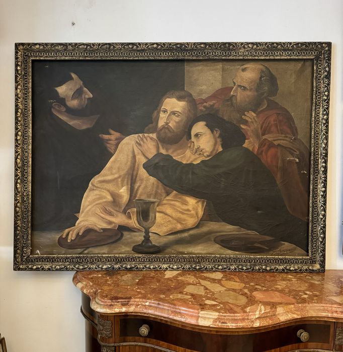 Tablou pictura portret vintage