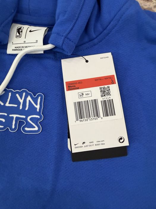 Худи баскетбольного клуба Brooklyn Nets