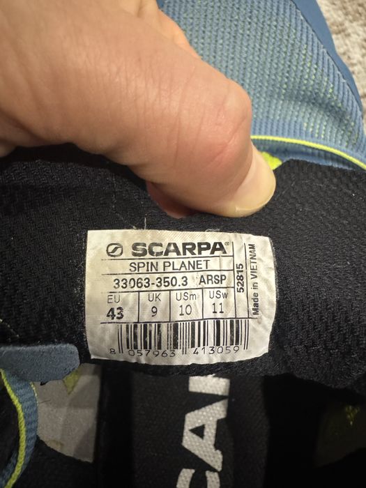 Продавам маратонки за бягане Scarpa