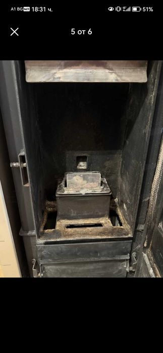 Пелетна камина Лили