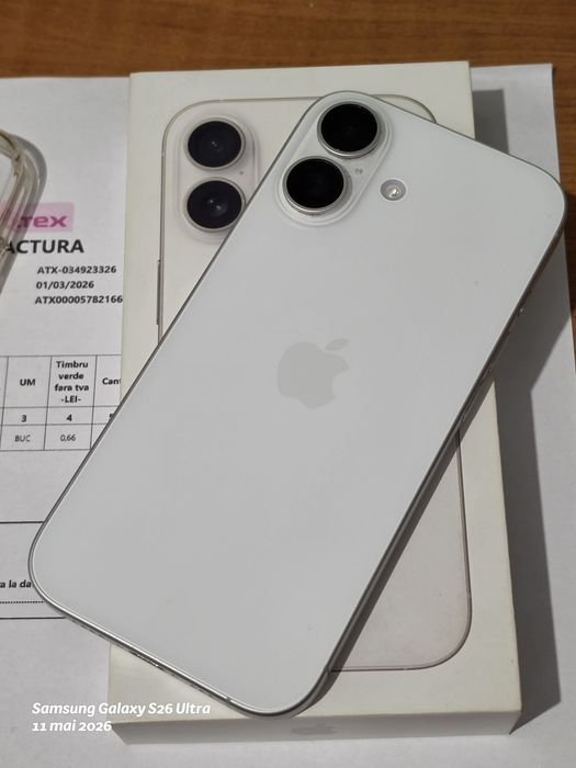Apple iPhone 17 -5G / 256 GB White / Factura si Garanție