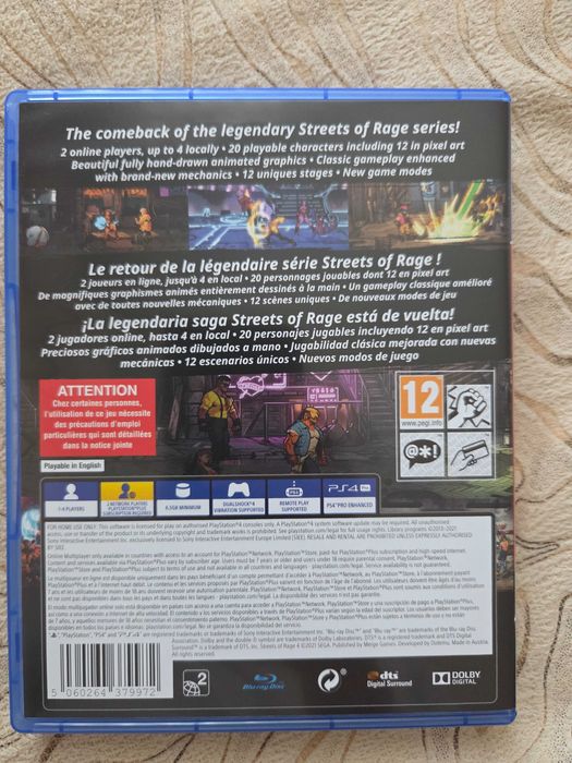 Streets of Rage 4 - PS4, PS5