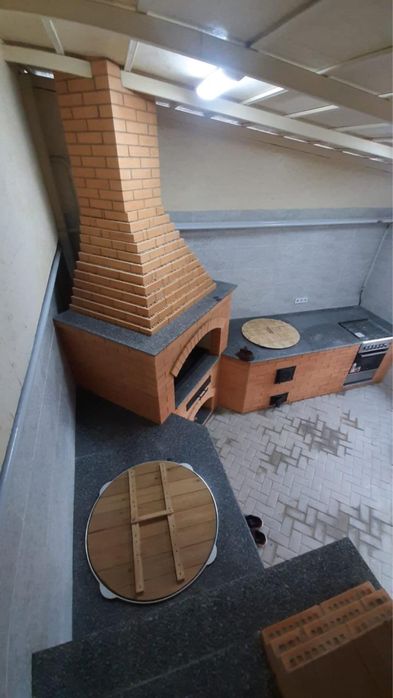 Мангальная зона барбекю