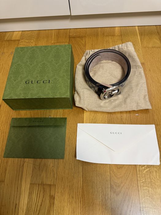 Curea Gucci Supreme Belt GG Blue