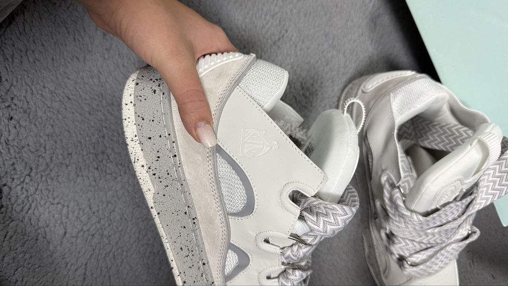 Lanvin Curb White Oreo