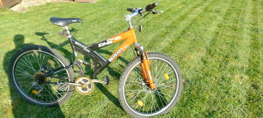 Bicicleta full suspension dhs royal