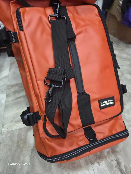 Hurley Davidson Travel Duffel Backpack оранжева раница от Сащ