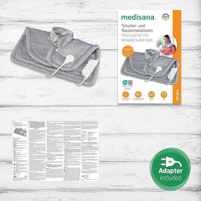 Електрическа грейка за врат и рамена Medisana HP 622 с Oeko-Tex®