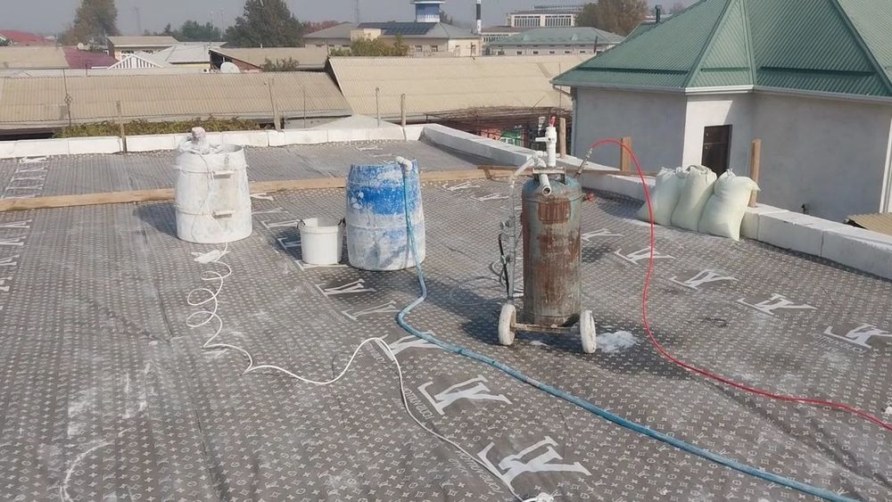 Томга махсус изолатсион Пена куйиш хизмати