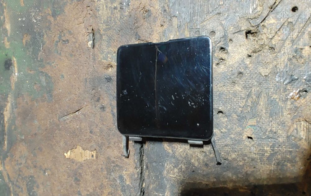 Заглушка бампер бмв Е34