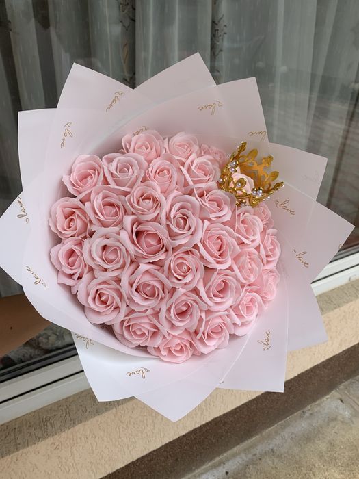 Buchete cu trandafiri din sapun