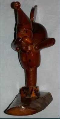 Статуэтка гном с яблоком