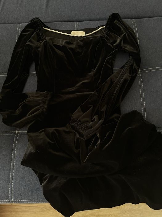 Вечернее платье черное