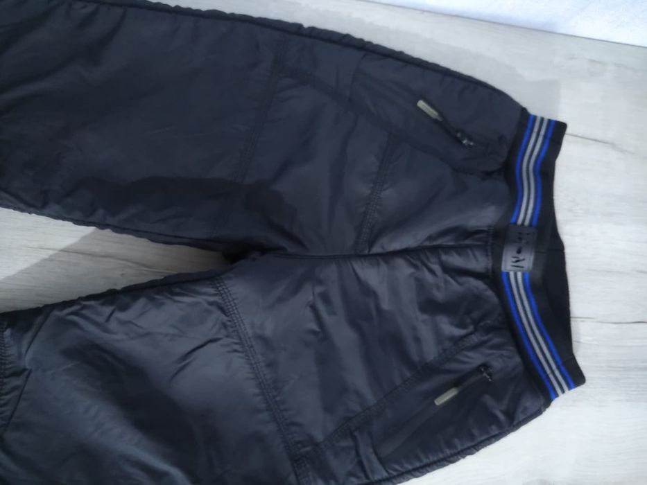 Болоньевые штаны на мальчика (зима)