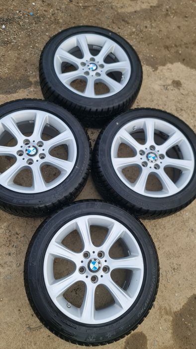 JANTE ORIGINALE BMW R17 5x120 + Anvelope iarnă NOI DOT 2025 – F30 F31 F32 F36