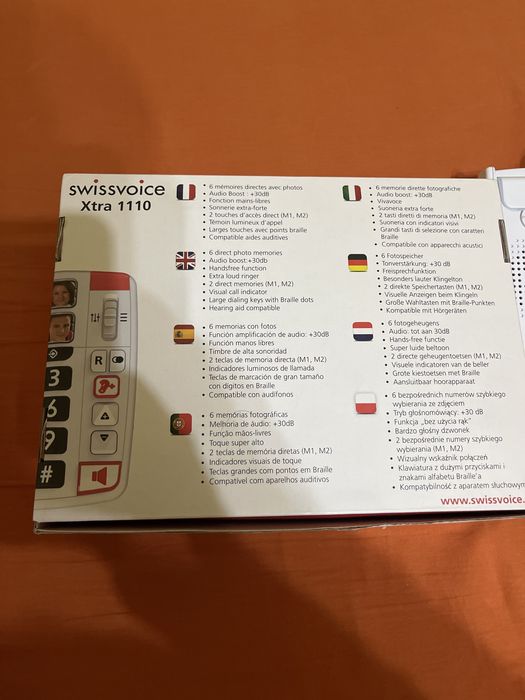 Telefon fix Swissvoice Xtra 1110