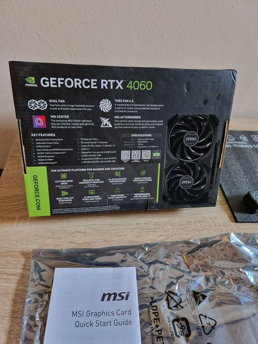 Cutie MSI ventus black rtx 4060