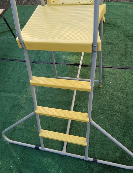 Горка детская жёлтая