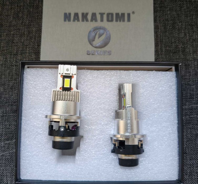 LED крушки NAKATOMI-H1,H4,H7,H11,HB3/HB4/H15/D1S/D2S/12-24V/60W-Canbus