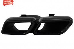 Difuzor Bara Spate Cu Ornamente tobe Negre Mercedes C-Class W205 S205