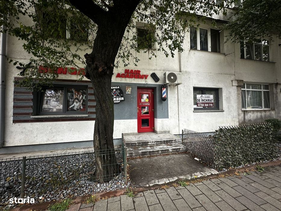 Spatiu Comercial stradal 46 mp, Zona Primaverii, dotat ca barber shop