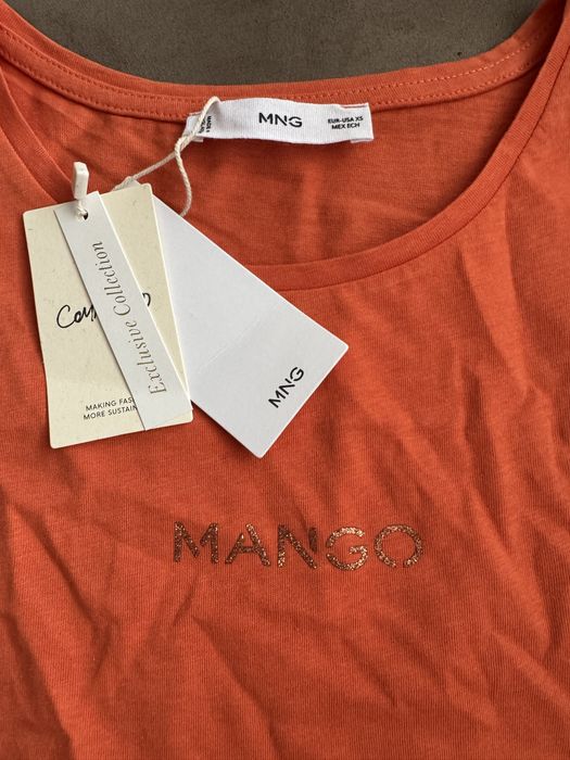 Манго Mango тениска рокля сет