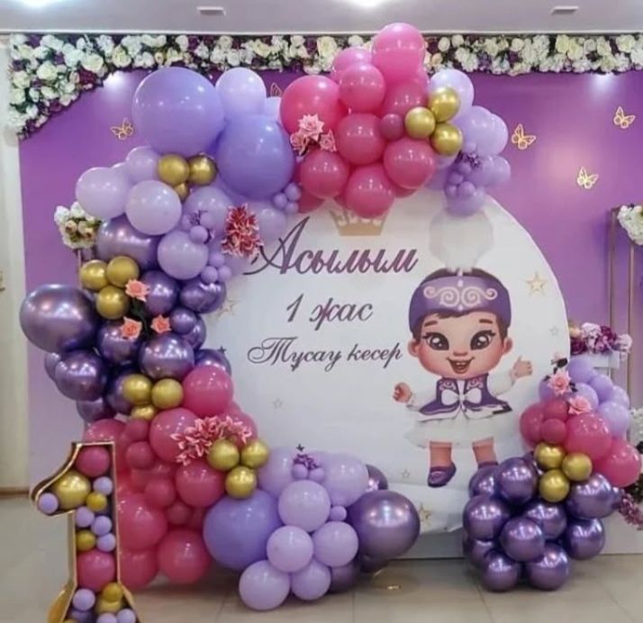 Фотозона, гелиевые шары