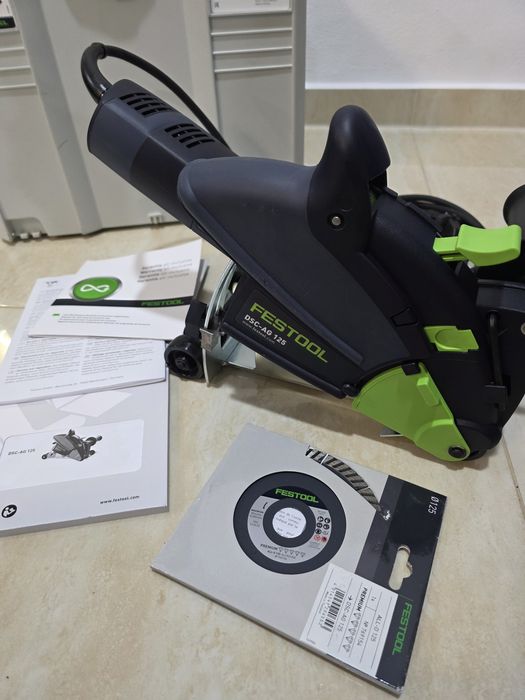 Sistem de tăiat cu diamant masina de canelat Festool DSC-AG 125