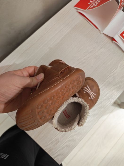 Сапоги детские 22 -23 размер кожа.  Camper