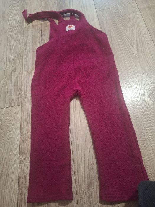 Pantaloni salopeta lana 5 ani