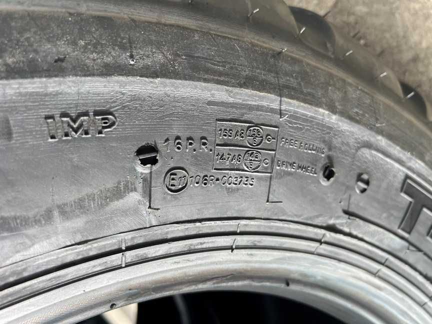 Cauciucuri noi 550/45-22.5 cu 16 pliuri marca CEAT pentru trailer