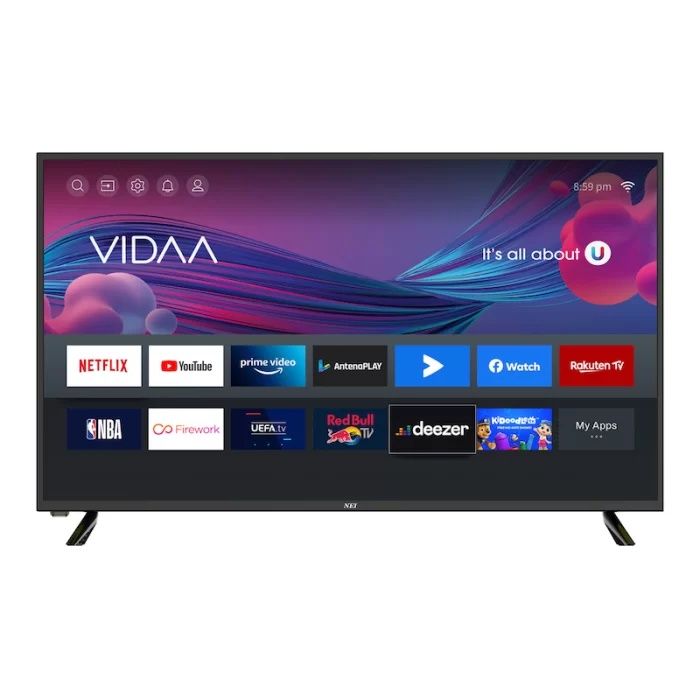 Televizor LED NEI , 100 cm, Smart, Full HD, Clasa F