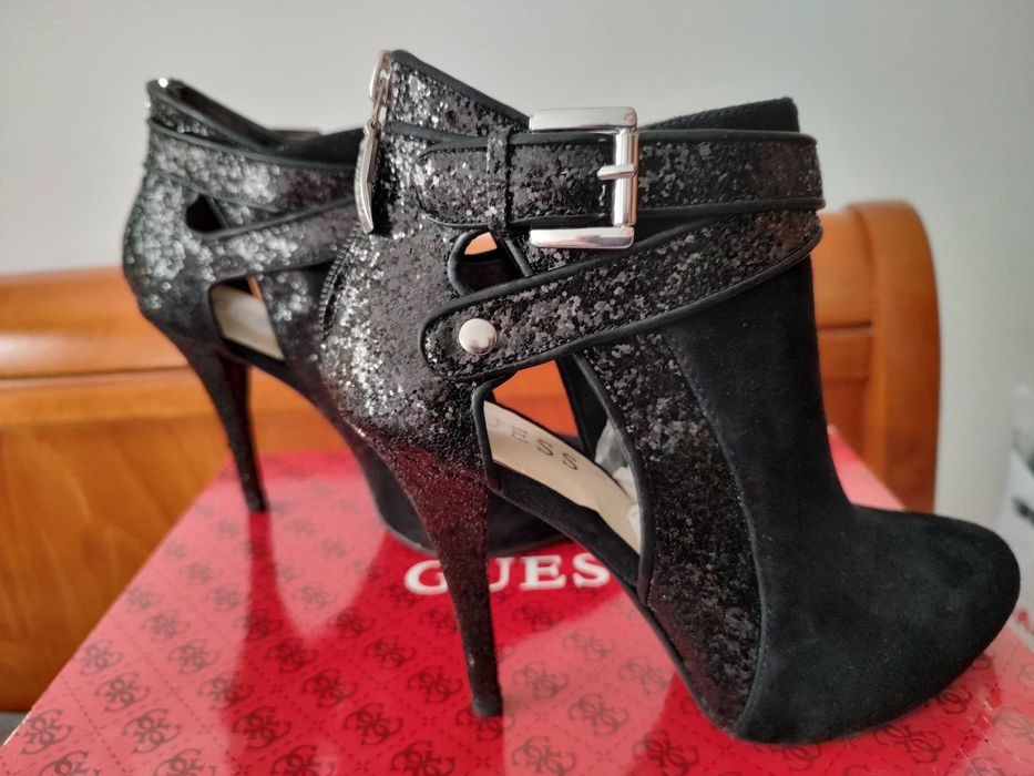 Botine piele Guess