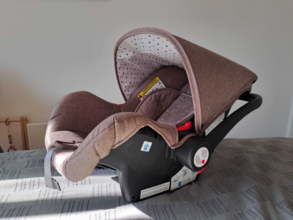 Бебешки стол за кола Lorelli Comet 0-13 kg Beige