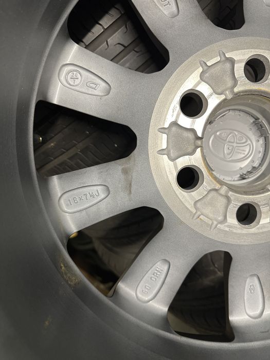 4бр оригинални джанти Toyota Land Cruiser 18” 6x139,7mm
