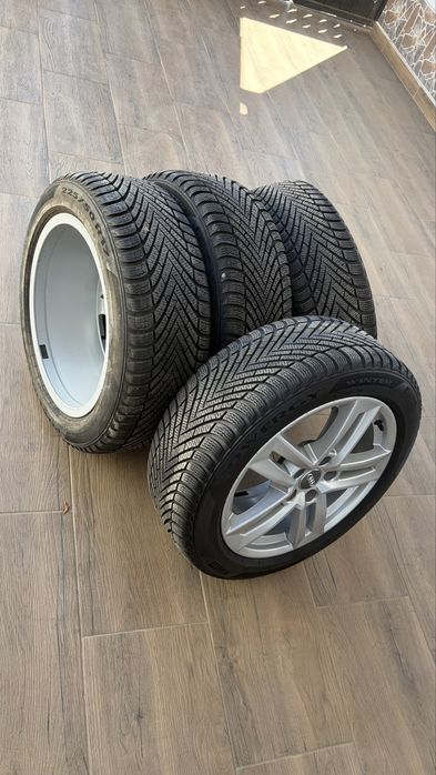 Jante Audi R17 Pirelli 2024 Roti iarnă Audi 225 50 R17 Dot 2024 Anvelope Pirelii 225 50 R17 Cauciucuri Pirelli 225 50 R17 Gume Pirelii 225 50 R17