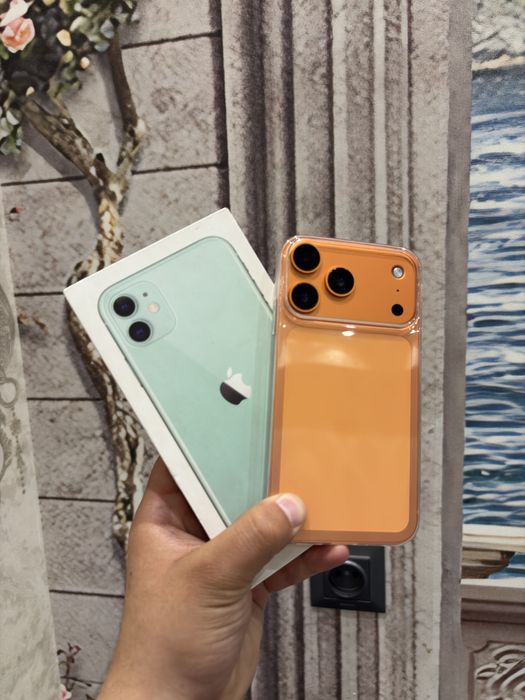 Iphone 11 128gb 100%yomkst face id hammasi ishlaydi