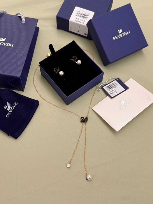 Set Swarovski Black Swan