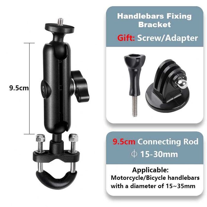 Prindere ghidon / oglinda bicicleta scuter motocicleta GoPro Insta360